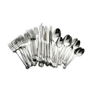 Oneida “Katrina” 62-Piece Stainless Flatware Set, Service 11+ w/Serving Pieces